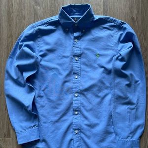Baby Blue Ralph Lauren Button Down Shirt